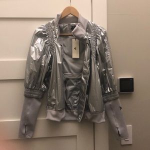 Adidas by Stella McCartney Metallic Running Jacket